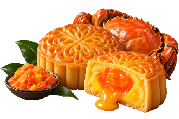 蟹黄奶黄月饼