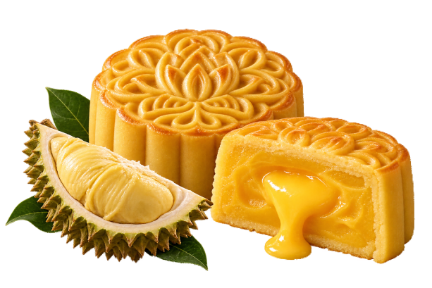 榴莲流心月饼